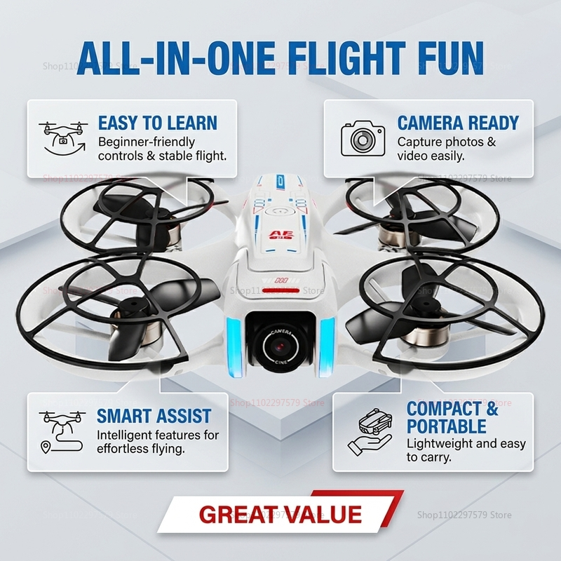 Introduction Drone GPS 8K Prof - Drone Gimbal 3 Axis ulasan dan harga