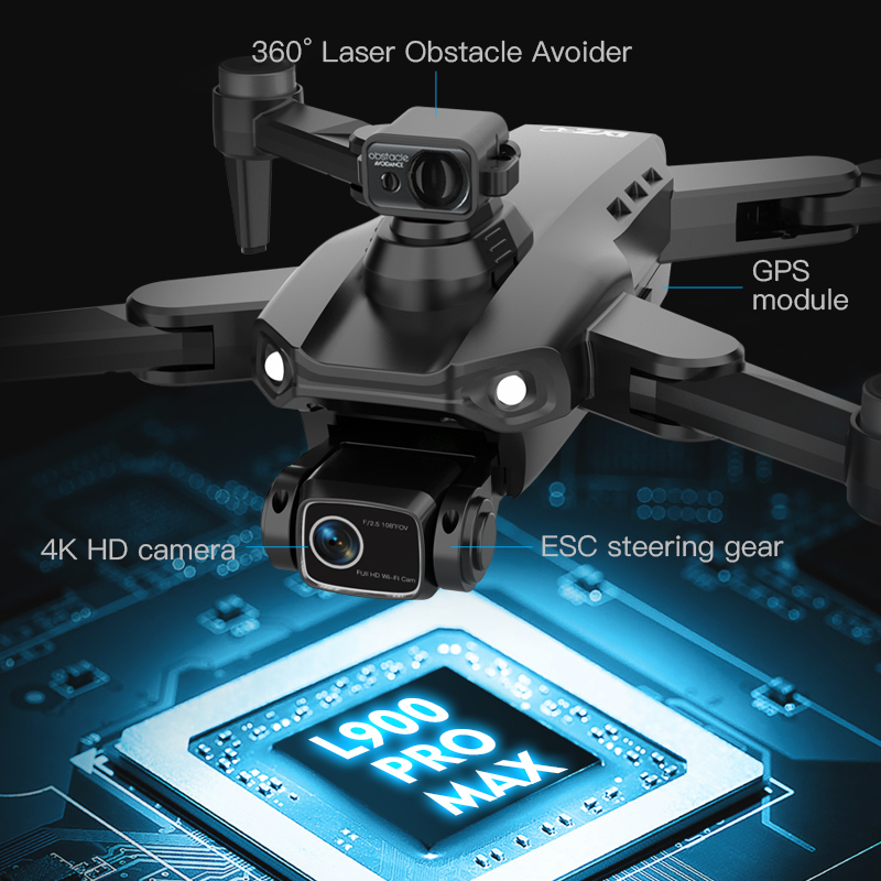 L900 Pro SE MAX GPS Drone 4K P - Drone Gimbal Brushless ulasan dan harga